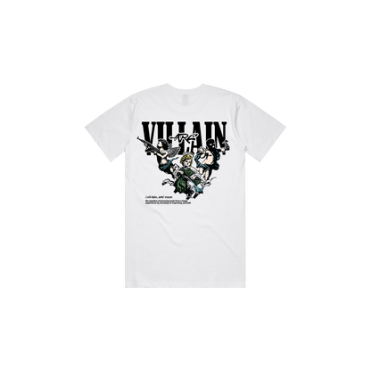 VILLAN ARC Heavy Weight Box Tee WHITE