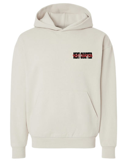 NO RISK NO STORY Heavy Weight Hoodie Creme