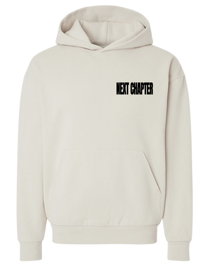 MY LAST YEAR BROKE Heavy Weight Hoodie Cream