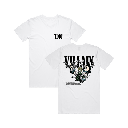 VILLAN ARC Heavy Weight Box Tee WHITE