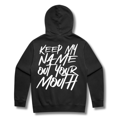 Keep My Name Blk Hoodie